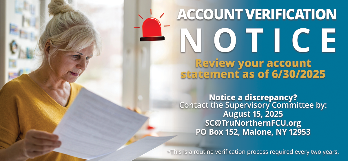 Account Verification Notice